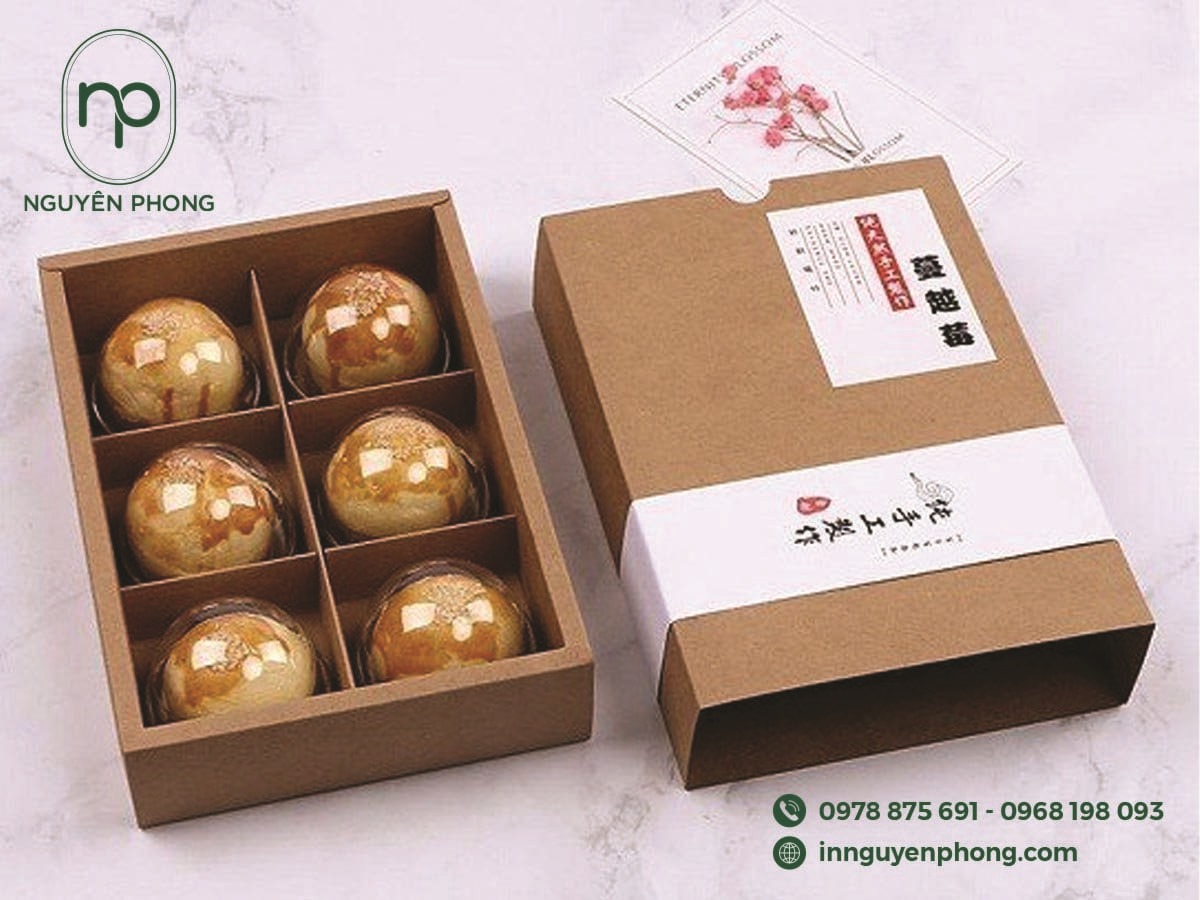 Hộp giấy kraft được dùng trong việc bảo quản thực phẩm